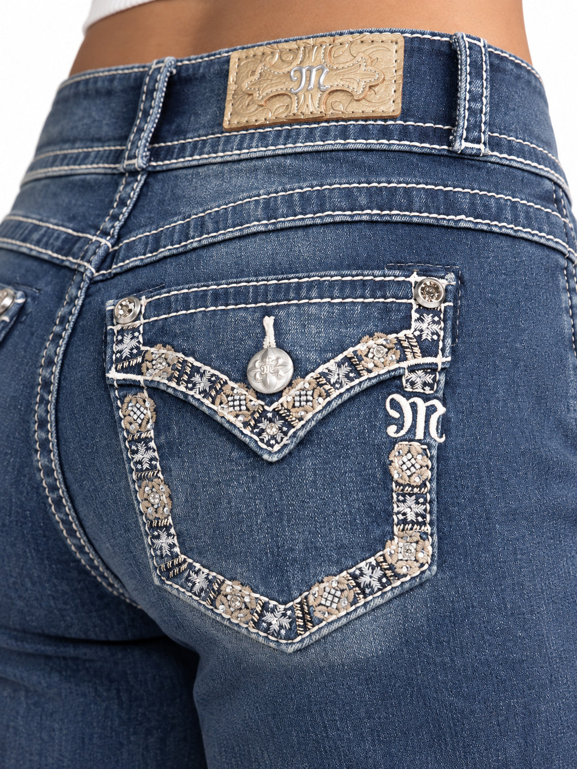 Miss Me H9569SWL – Po-Taschen-Detail