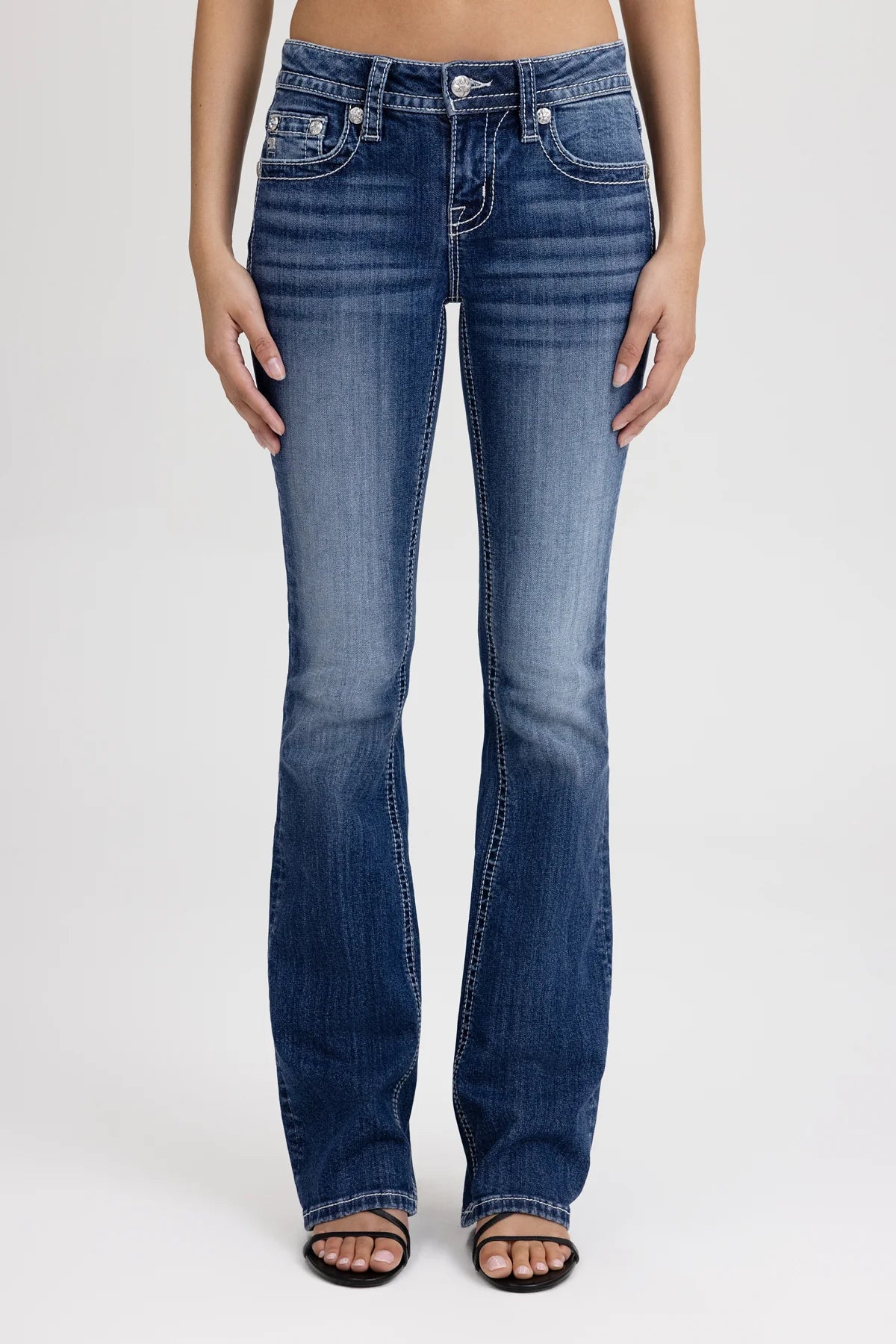 Miss Me K1519 Mid Rise Boot Jeans