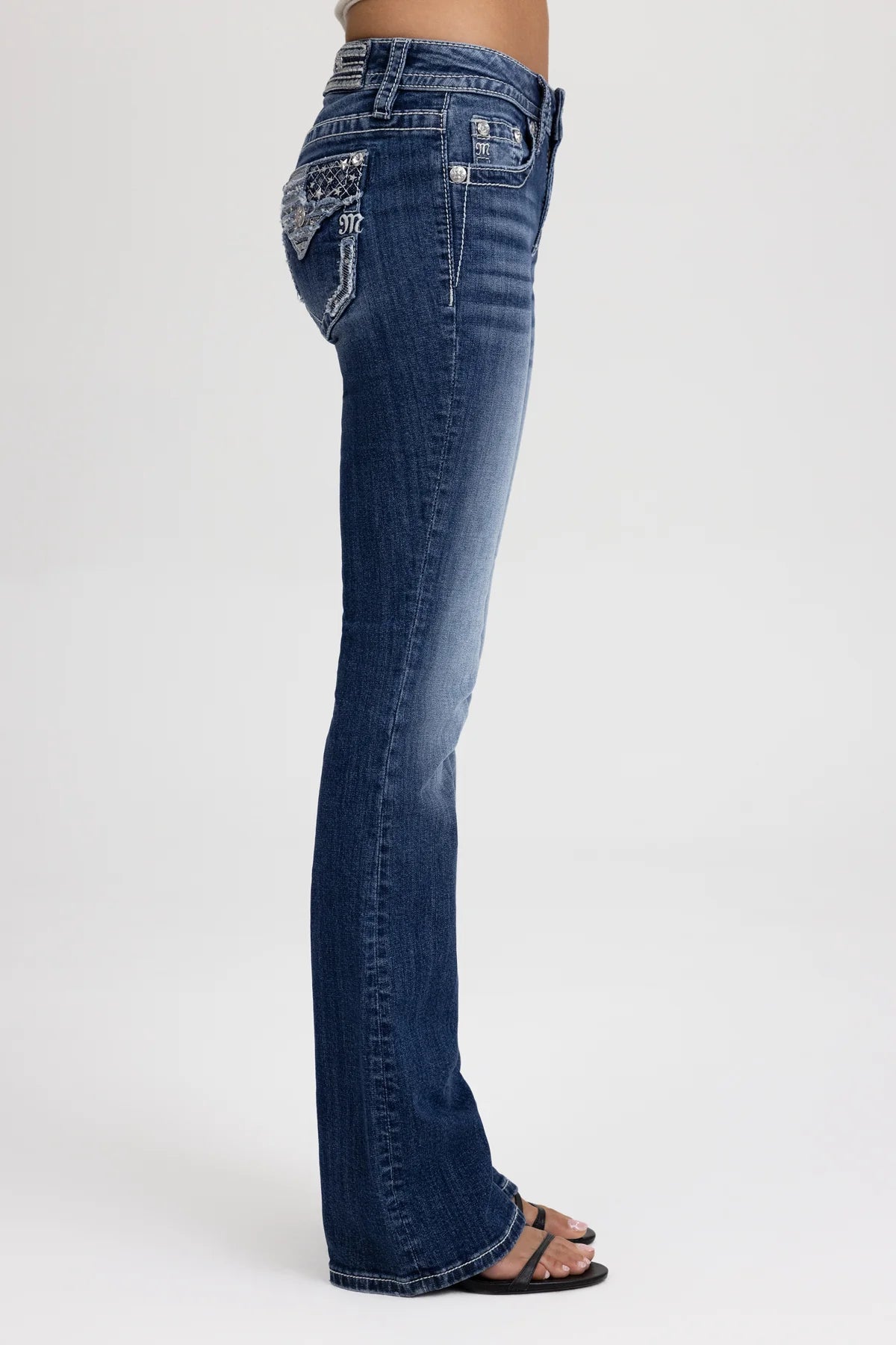 Miss Me K1519 Mid Rise Boot Jeans