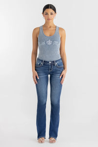 Missme- K1520 -34" MID RISE BOOT