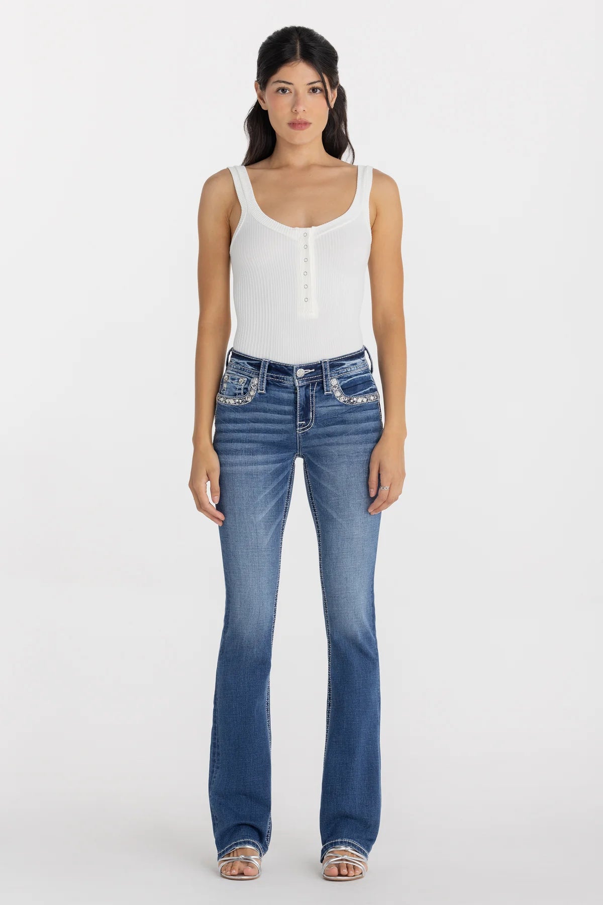 Miss Me- M1067-34" MID RISE BOOT