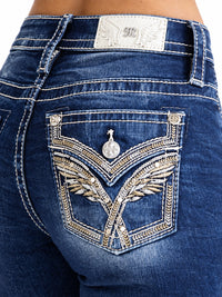 Miss Me M3444S122 – Po-Taschen-Detail