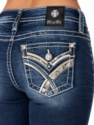 Miss Me M3444T126 – Po-Taschen-Detail