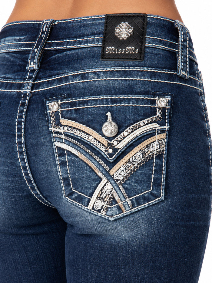 Miss Me M3444T126 – Po-Taschen-Detail