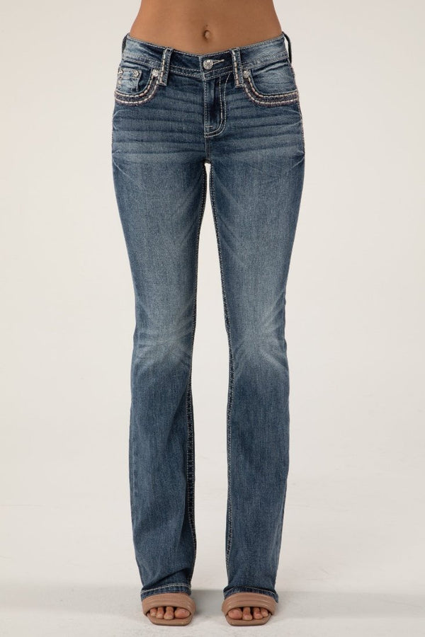 M991 Mid Rise Boot Jeans