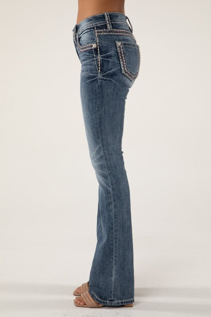 M991 Mid Rise Boot Jeans