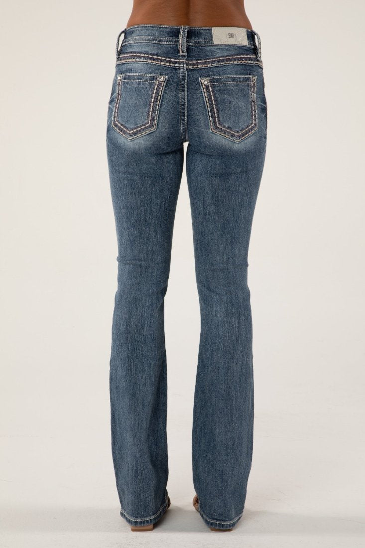 M991 Mid Rise Boot Jeans