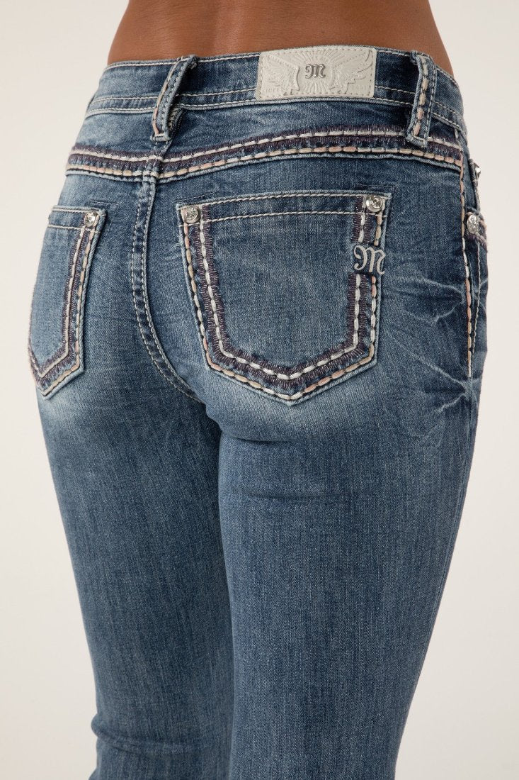 M991 Mid Rise Boot Jeans