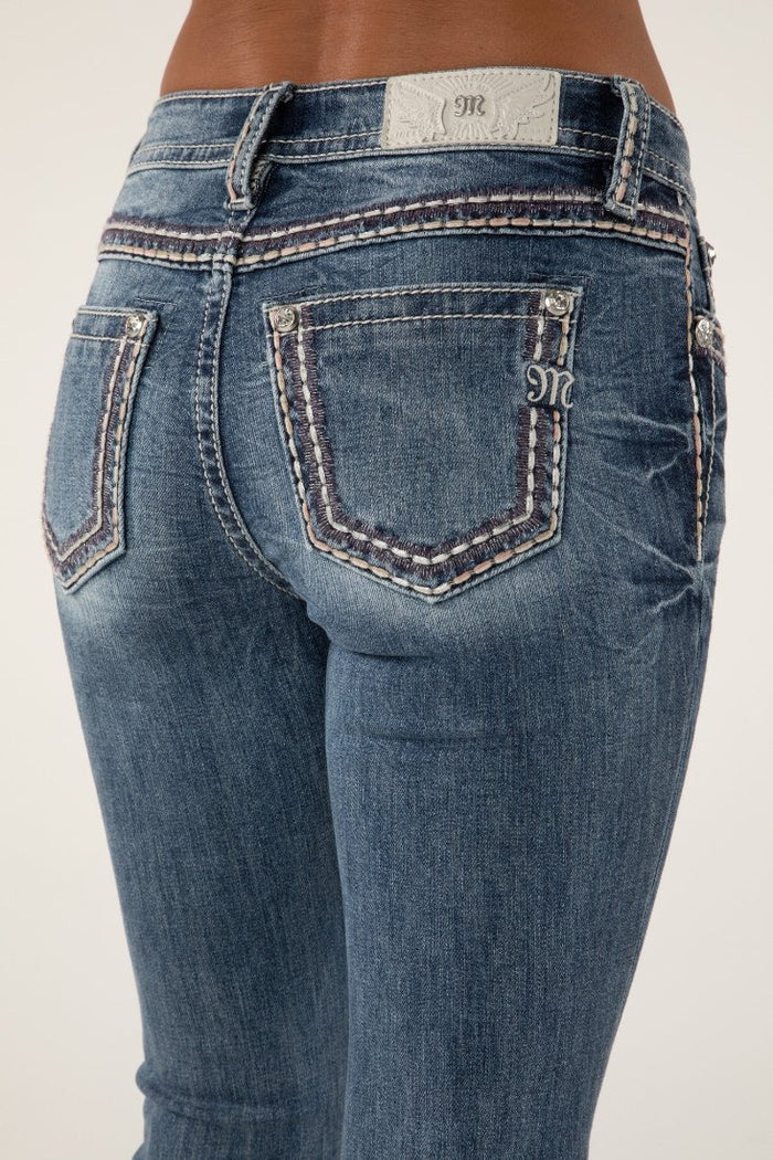M991 Mid Rise Boot Jeans
