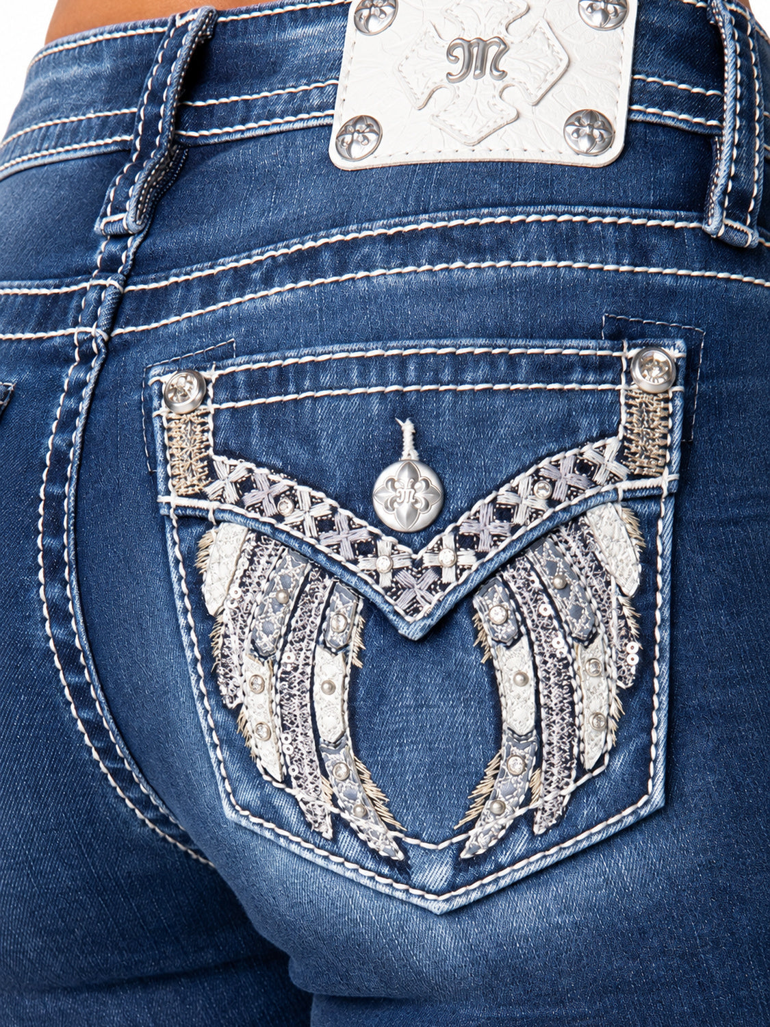 Miss Me M5082B181L – Po-Taschen-Detail