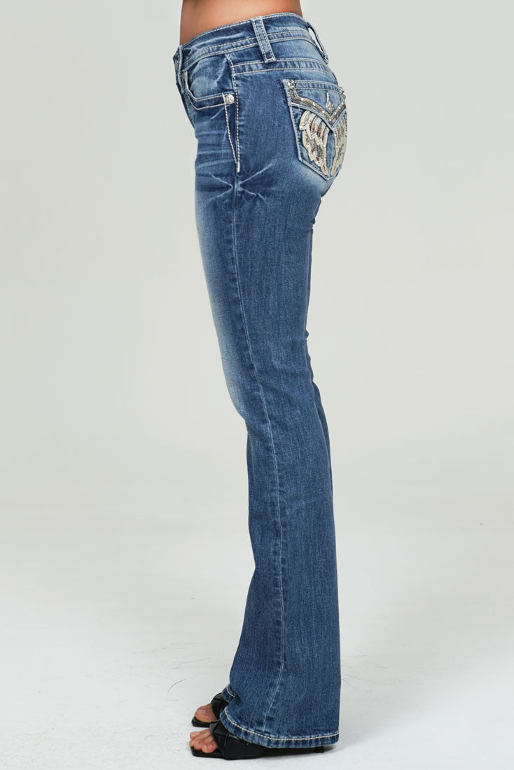 Miss Me- M1075-32" MID RISE BOOT