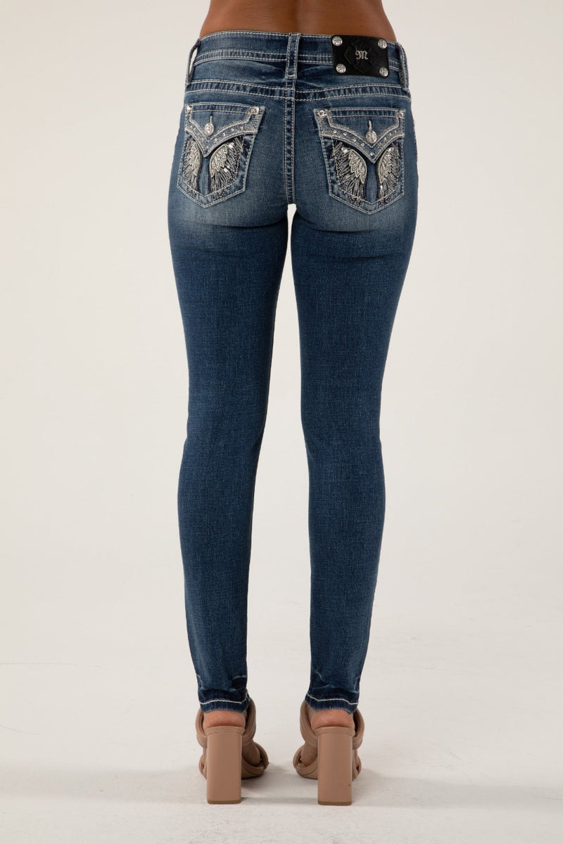 M992 Mid-Rise Skinny Jeans
