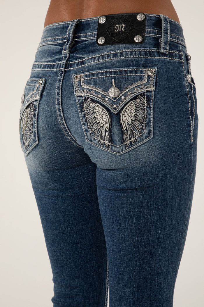 M992 Mid-Rise Skinny Jeans