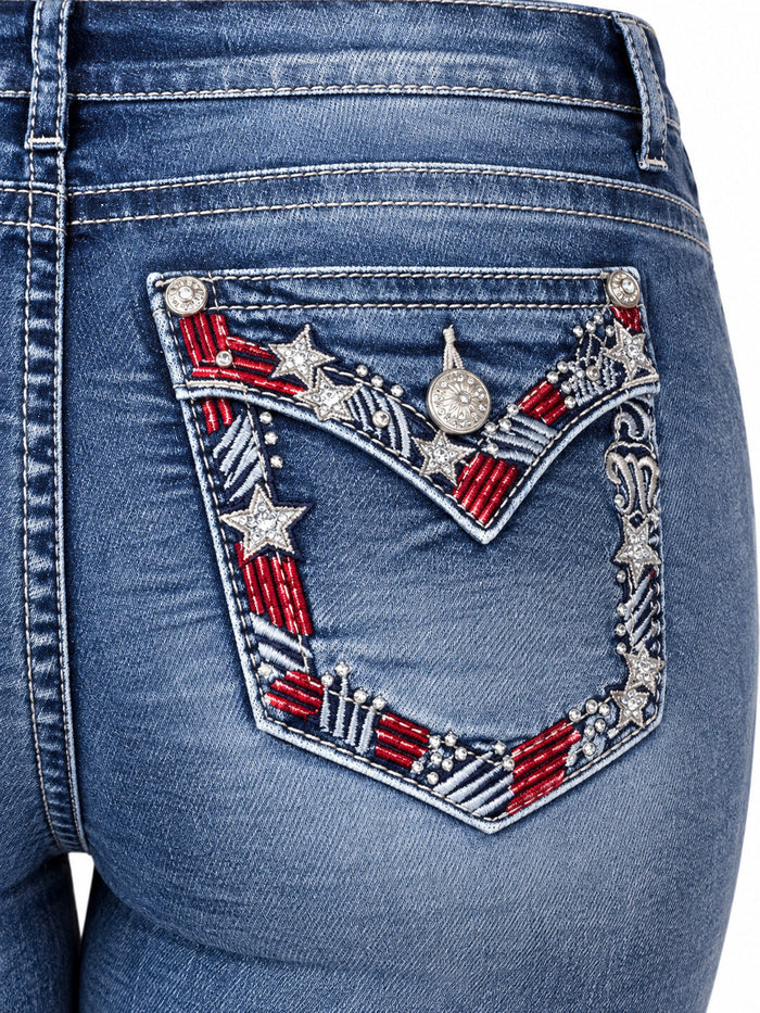 Miss Me M9188B – Po-Taschen-Detail