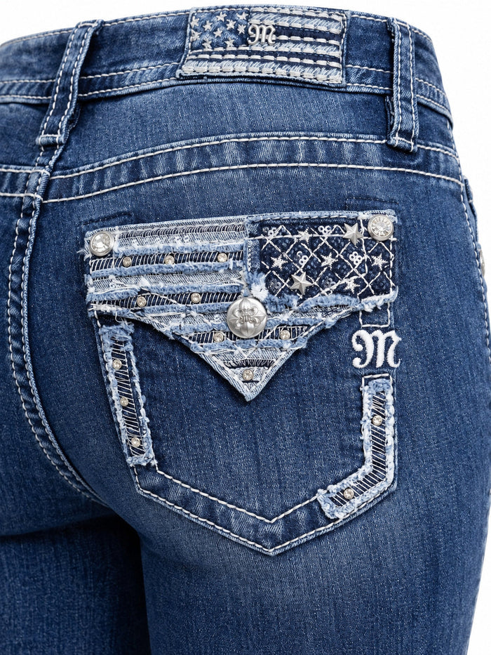 Miss Me M9520BV – Po-Taschen-Detail