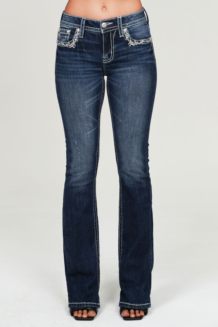 Miss Me-D1155 32" MID RISE BOOT