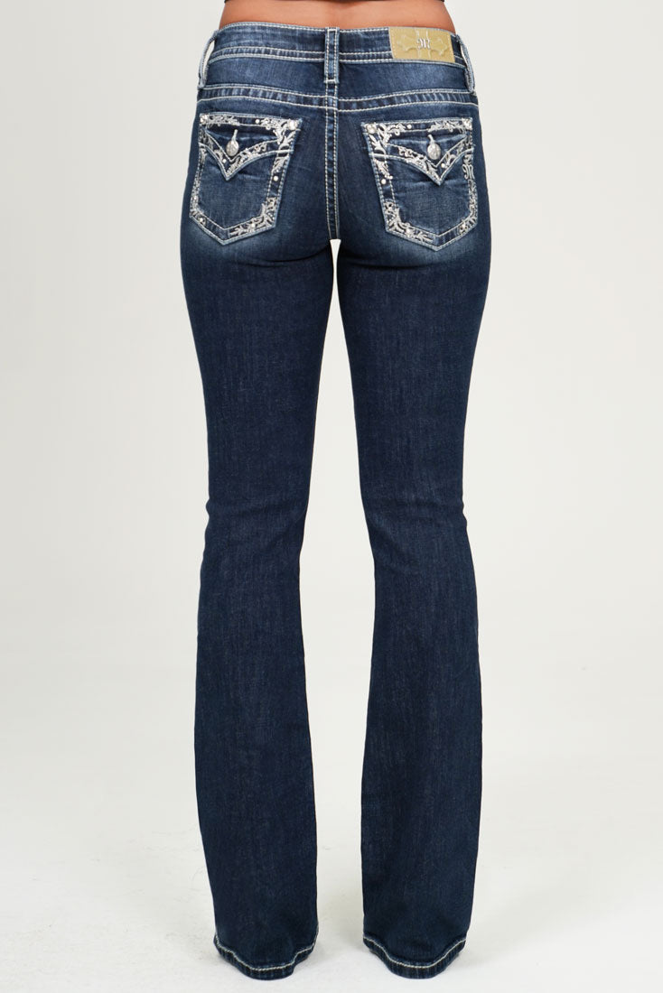 Miss Me-D1155 32" MID RISE BOOT