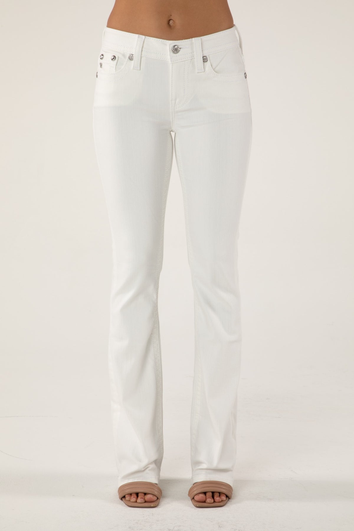 W01 Mid Rise Boot Jeans