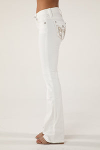W01 Mid Rise Boot Jeans